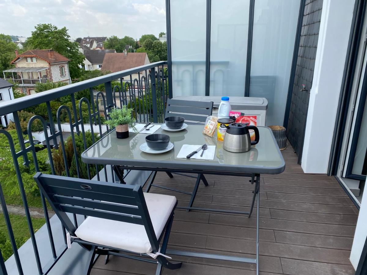 35m2 neuf, plein sud, dernier etage avec terrasse Lejlighed Noisy-le-Grand Eksteriør billede